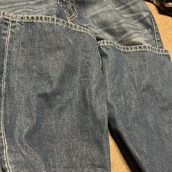Men true religion blue jeans straight size 36 denim pants - Picture 7 of 7